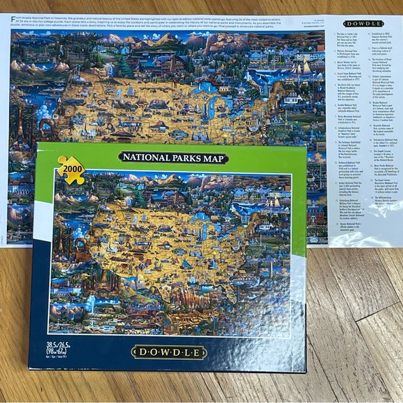 Buffalo Dowdle 2000 Pieces National Parks Jigsaw Puzzle - Picture 2 of 3